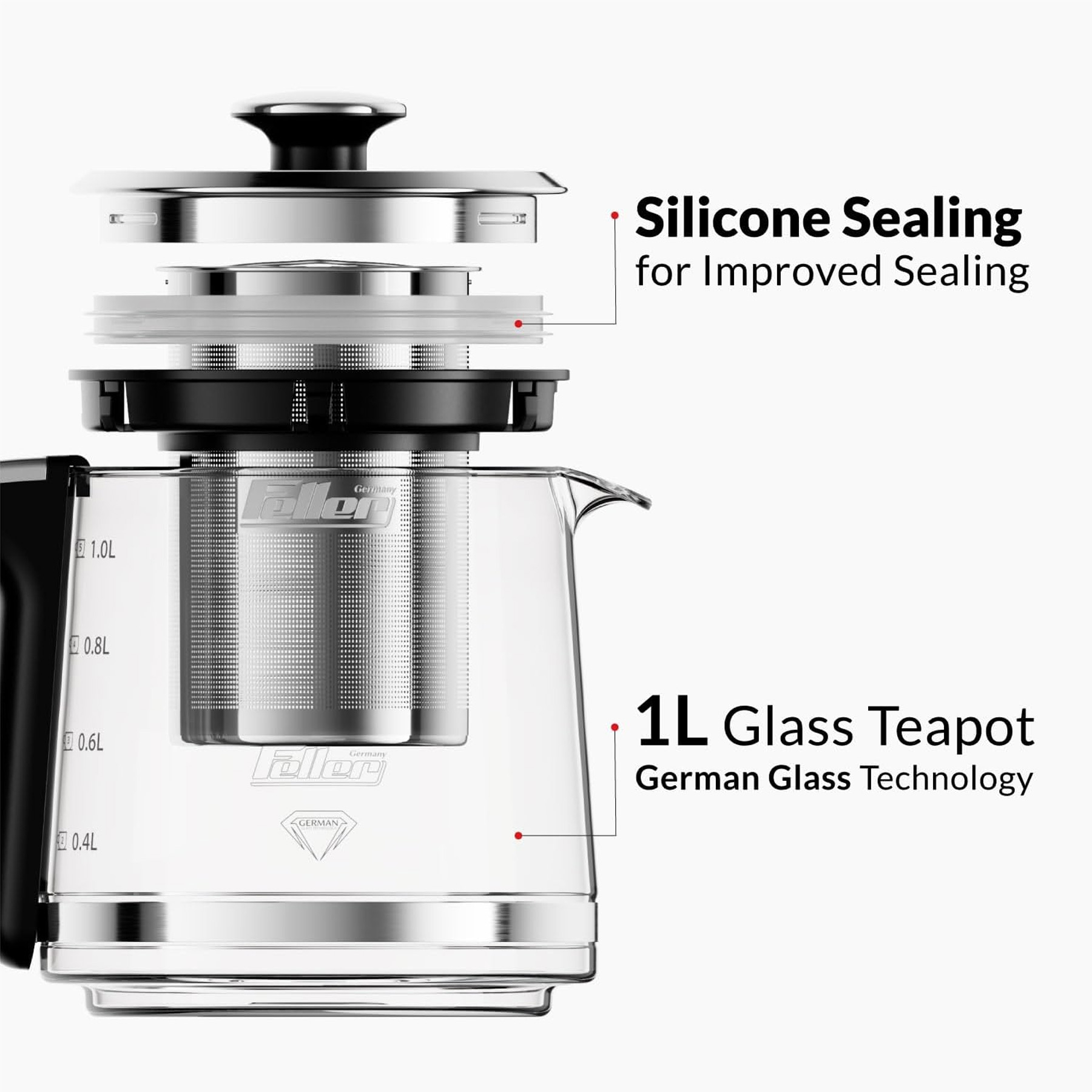 چای ساز فلر مدل TS490