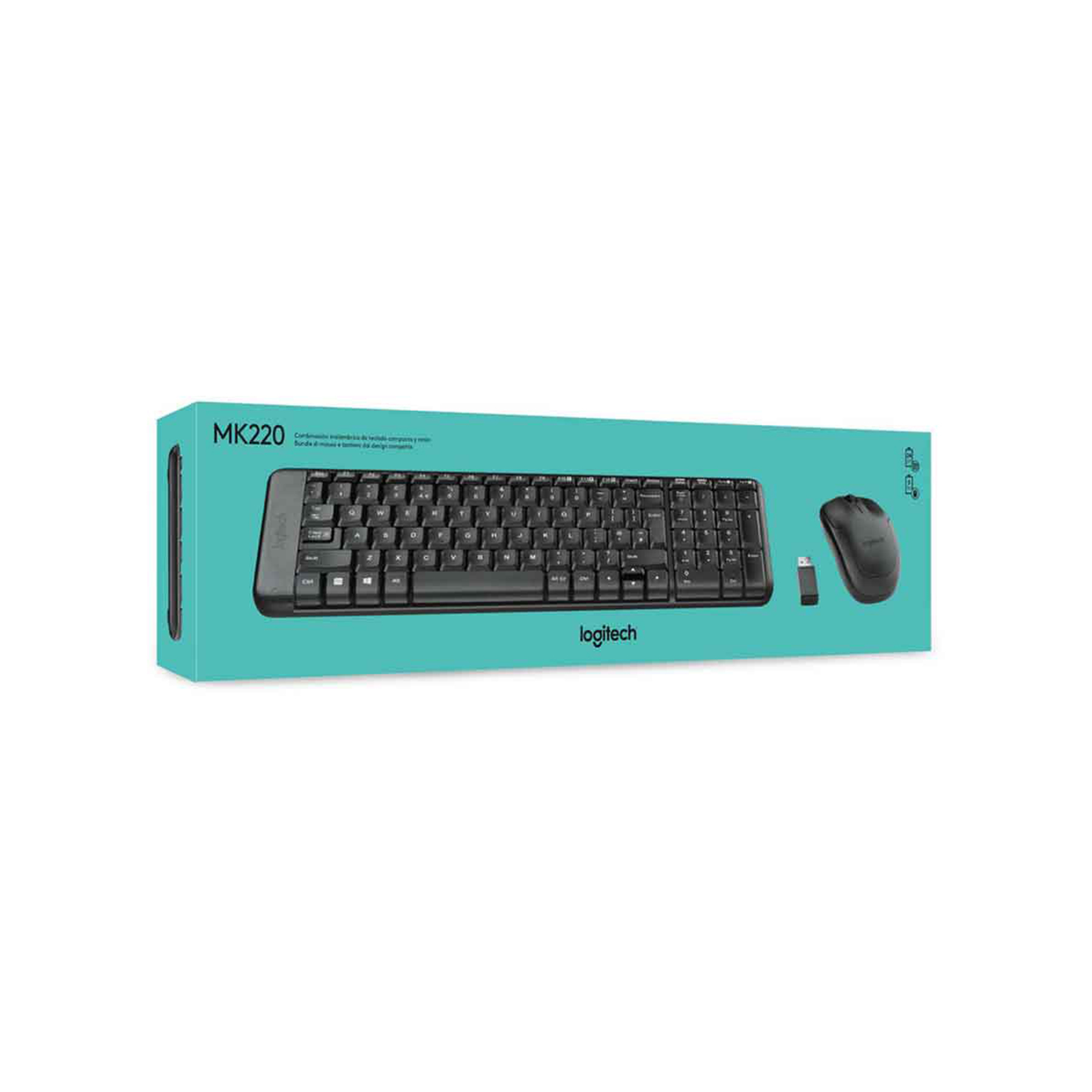 کیبورد و ماوس بی سیم لاجیتک مدل MK220