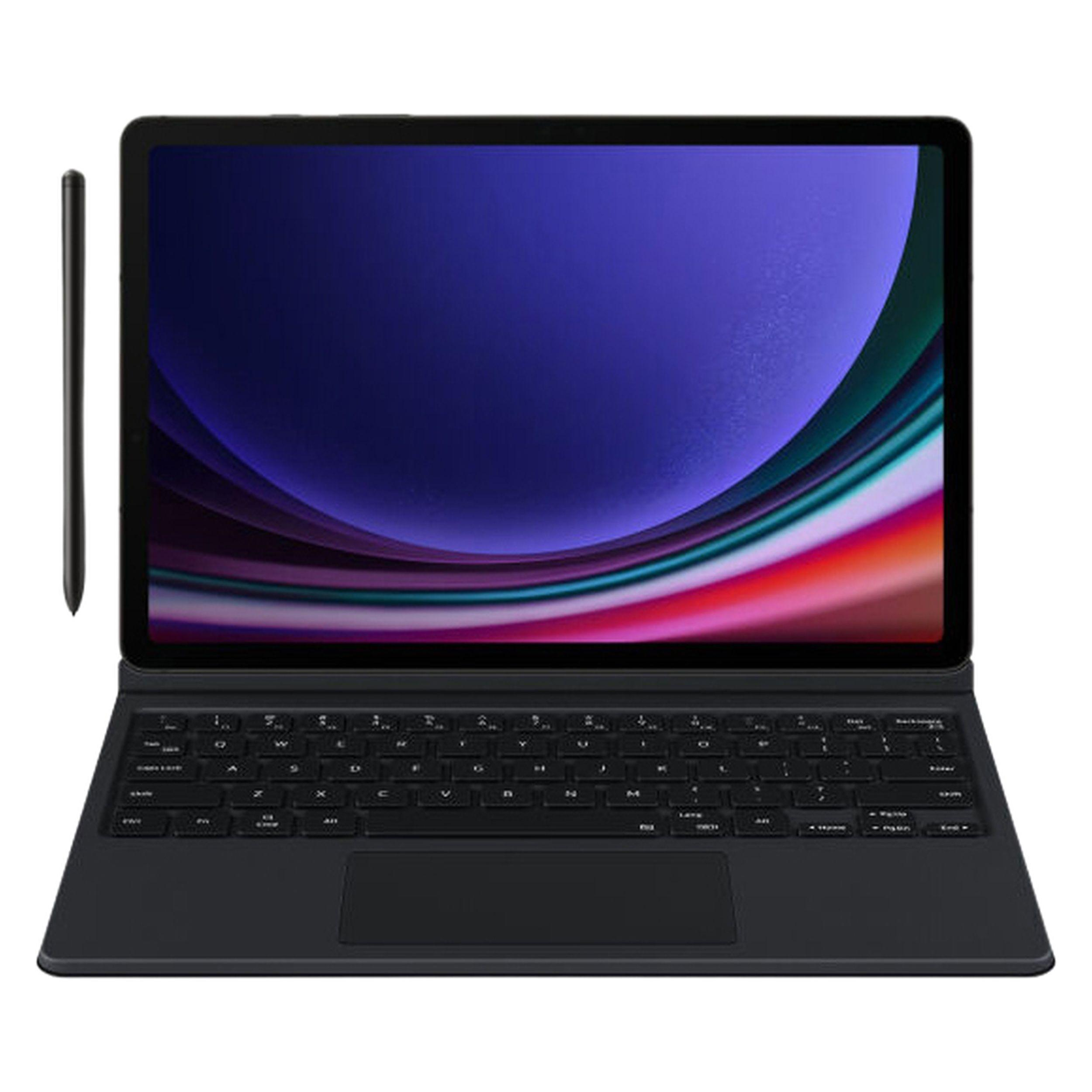 تبلت سامسونگ مدل Galaxy Tab S9 ظرفیت 256 گیگابایت و رم 12 گیگابایت به همراه قلم و کیبورد