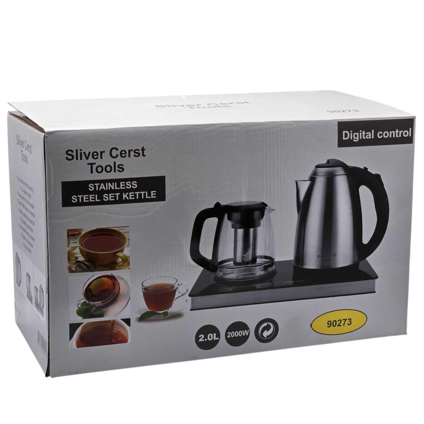 چای ساز کنار هم سیلورکرست مدل 90273