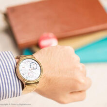 ساعت هوشمند هوآوی مدل Steel Case  بند فلزی