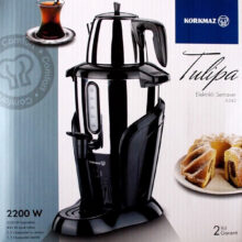 سماور برقی کرکماز مدل tulipa گنجایش 2.5 لیتر