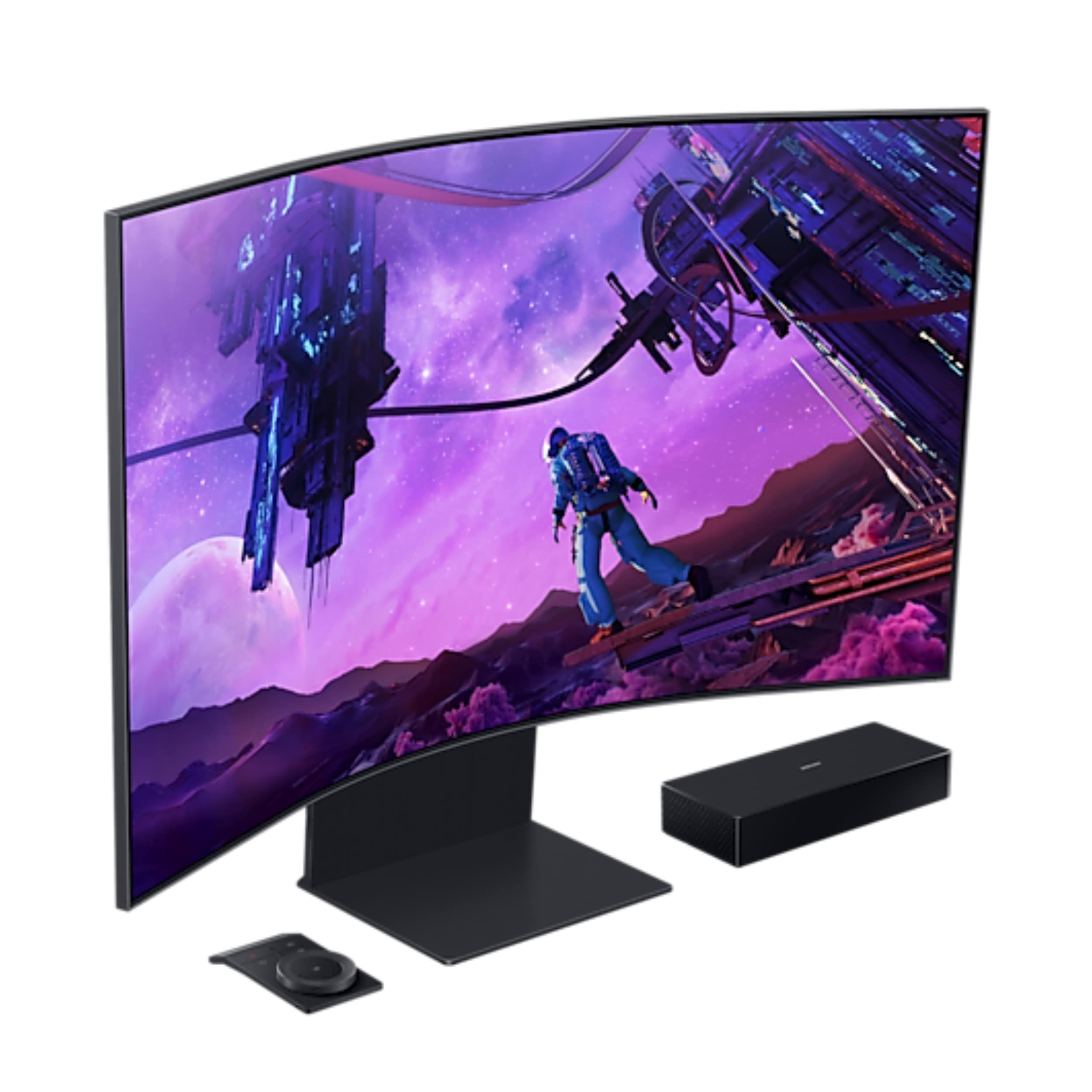 مانیتور خمیده گیمینگ 55 اینچ سامسونگ مدل Odyssey Ark LS55BG970NMXUE