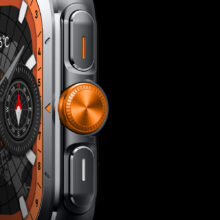 ساعت هوشمند 53 میلی‌متری گلوریمی مدل GX TRACE با بند سیلیکونی