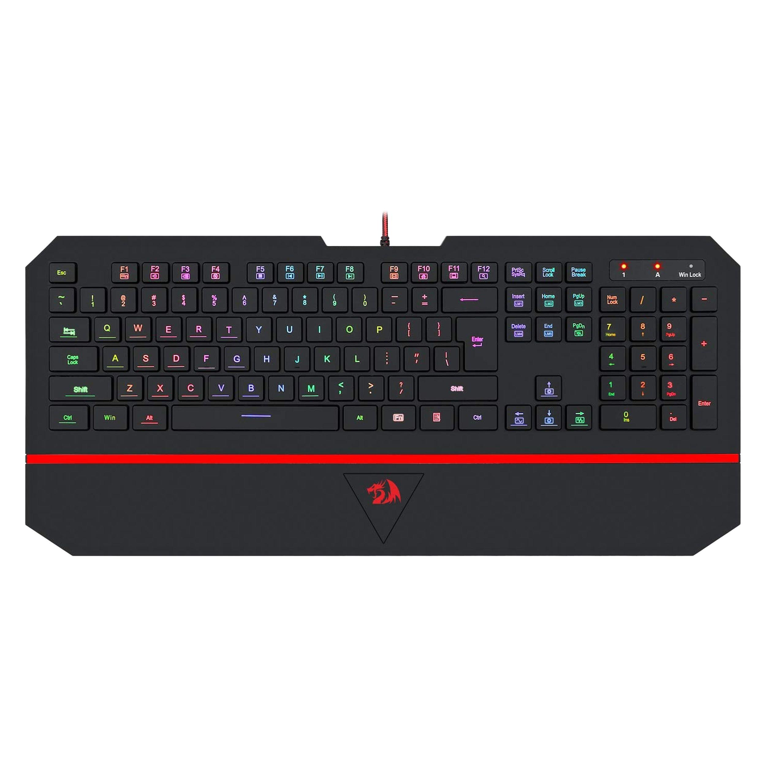 کیبورد مخصوص بازی ردراگون مدل K502