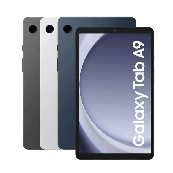 تبلت ۸.۷ اینچ سامسونگ مدل Galaxy Tab A9-4G ظرفیت 64 گیگابایت و رم 4 گیگابایت به همراه شارژر