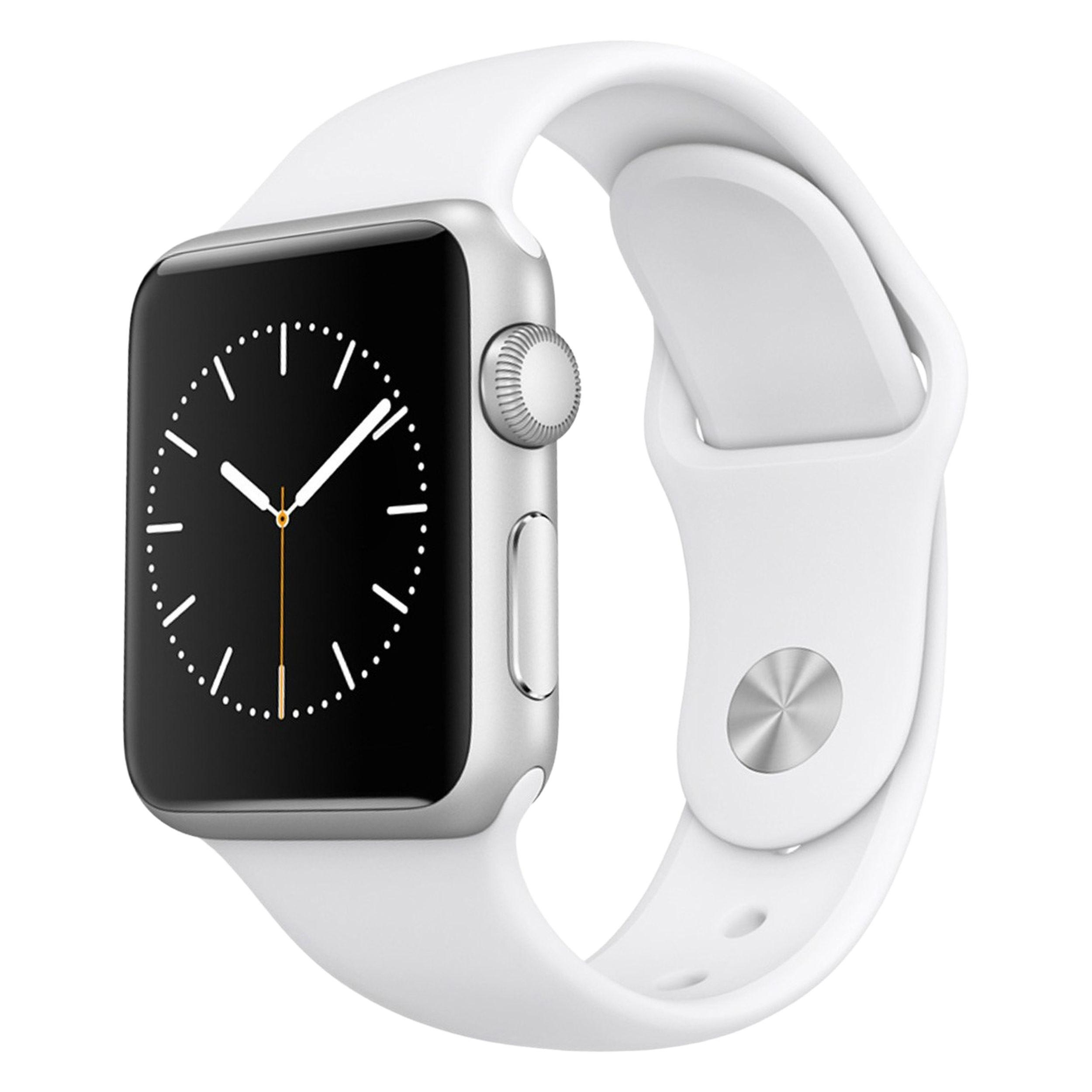 ساعت هوشمند اپل واچ مدل 38mm Silver Aluminum Case with Sport Band