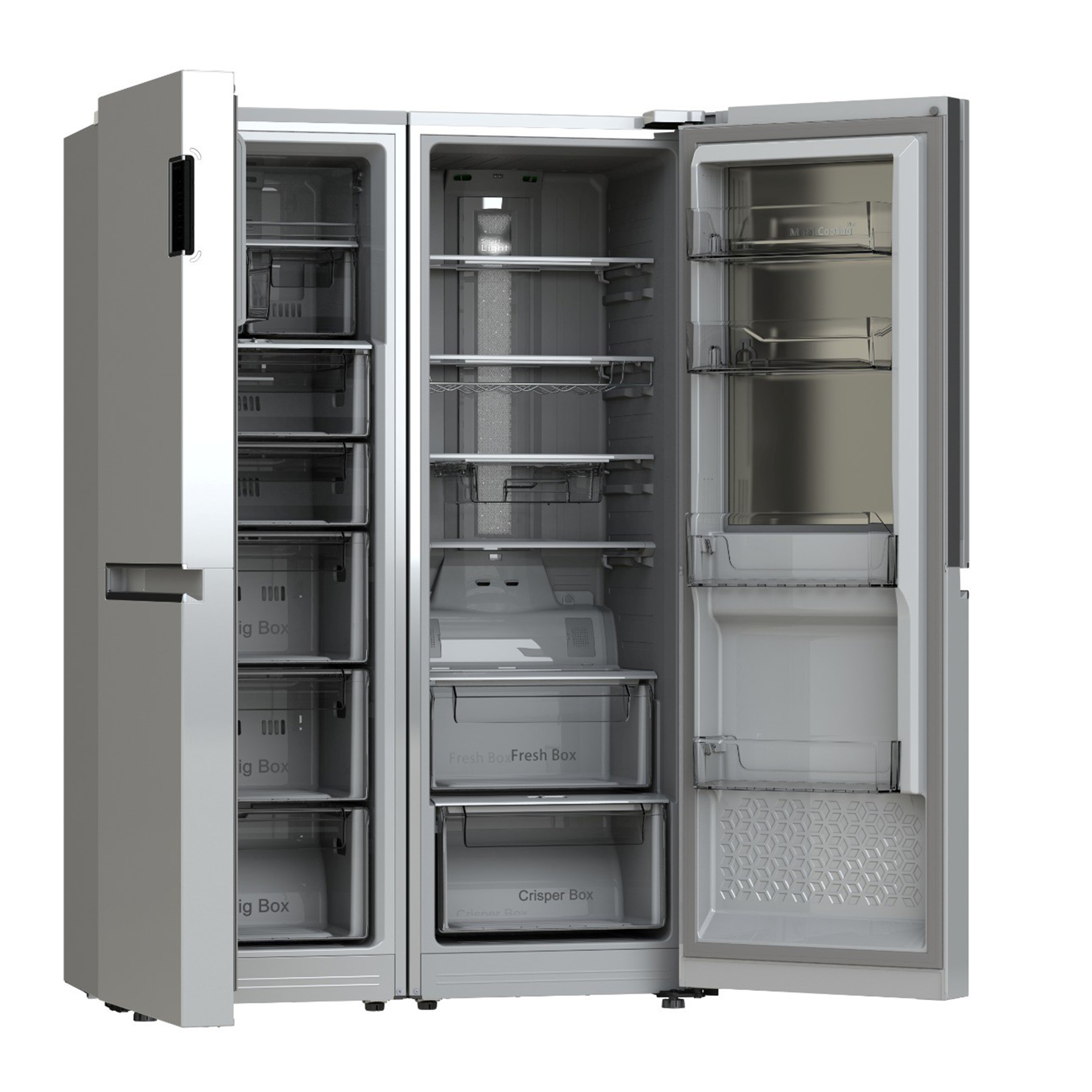 یخچال فریزر دوقلو 36 فوت دیپوینت مدل MasterPro-NRD15 S