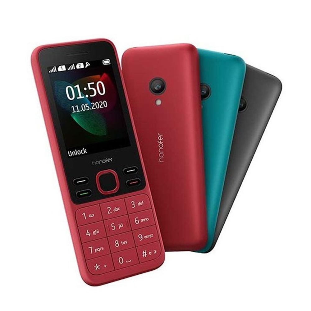 گوشی موبایل هانوفر مدل 150 2019 دو سیم کارت ظرفیت 32 مگابایت و رم 32 مگابایت