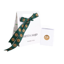 پابند طلا 18 عیار زنانه گالری شیدا مجد مدل قفل مدبر گندمی