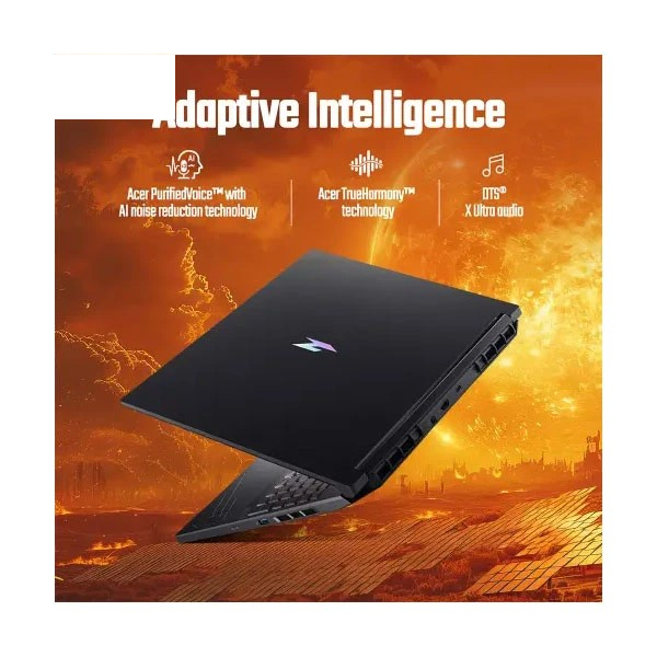 لپ تاپ 16 اینچی ایسر مدل Nitro V16 ANV16-71-760Q-i7 14650HX-16GB DDR5-512GB SSD-RTX4050-FHD