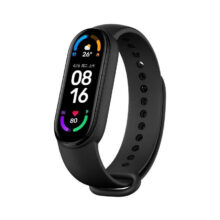 ساعت هوشمند شیائومی مدل  MI BAND 6 حسگر ضربان قلب، محاسبه سطح اکسیژن خون، بند سیلیکونی