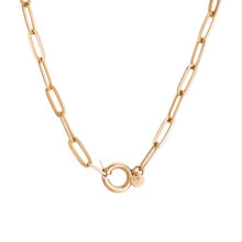 گردنبند طلا 18 عیار زنانه گالری شیدا مجد مدل لینک