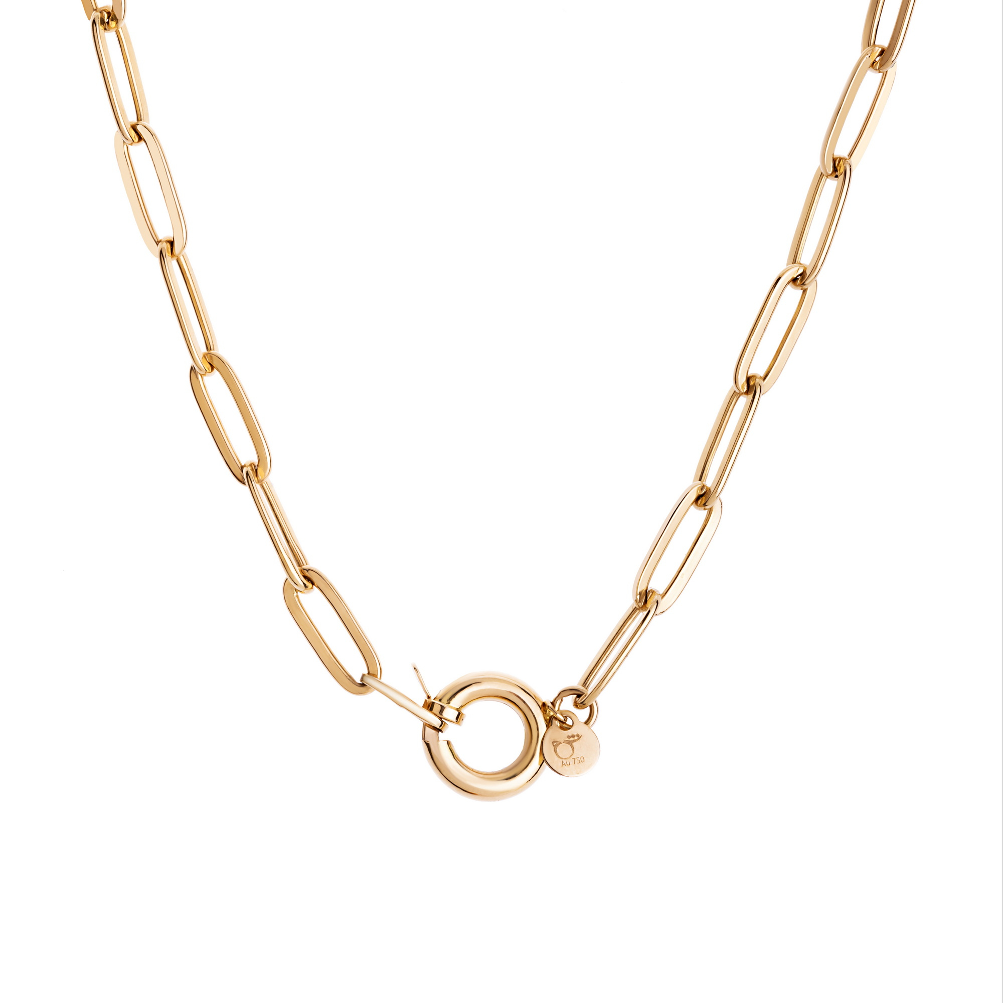 گردنبند طلا 18 عیار زنانه گالری شیدا مجد مدل لینک