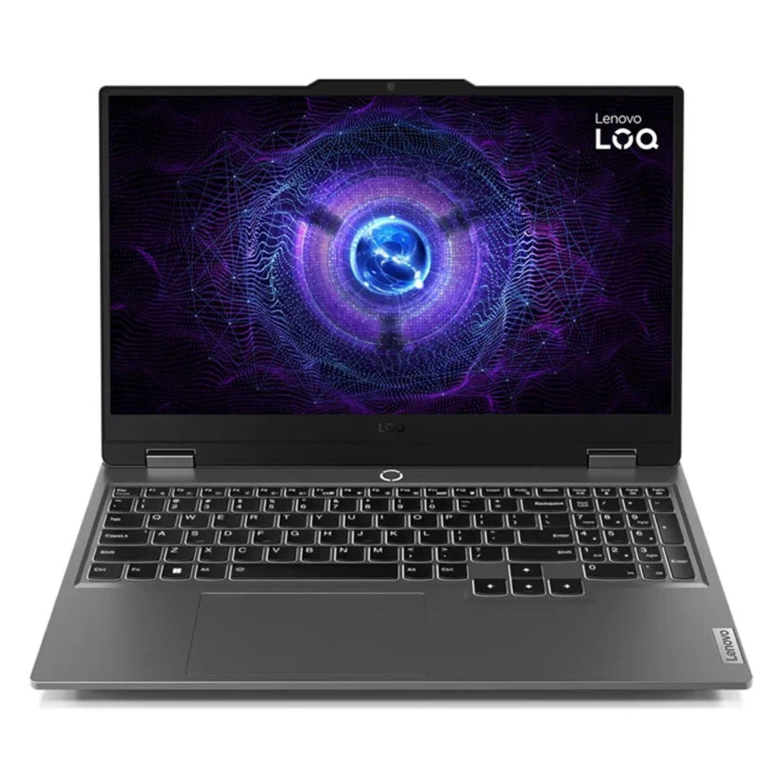 لپ تاپ 15.6 اینچی لنوو مدل LOQ 15IAX9-i5 12450HX-24GB DDR5-512SSD-RTX4050-FHD