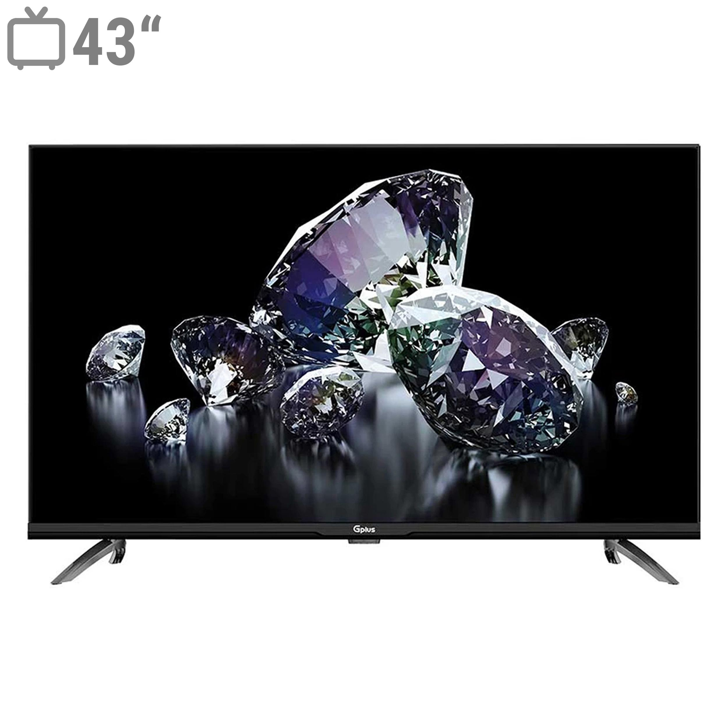 تلویزیون 43 اینچ ال ای دی هوشمند جی پلاس مدل GTV-43SH628N