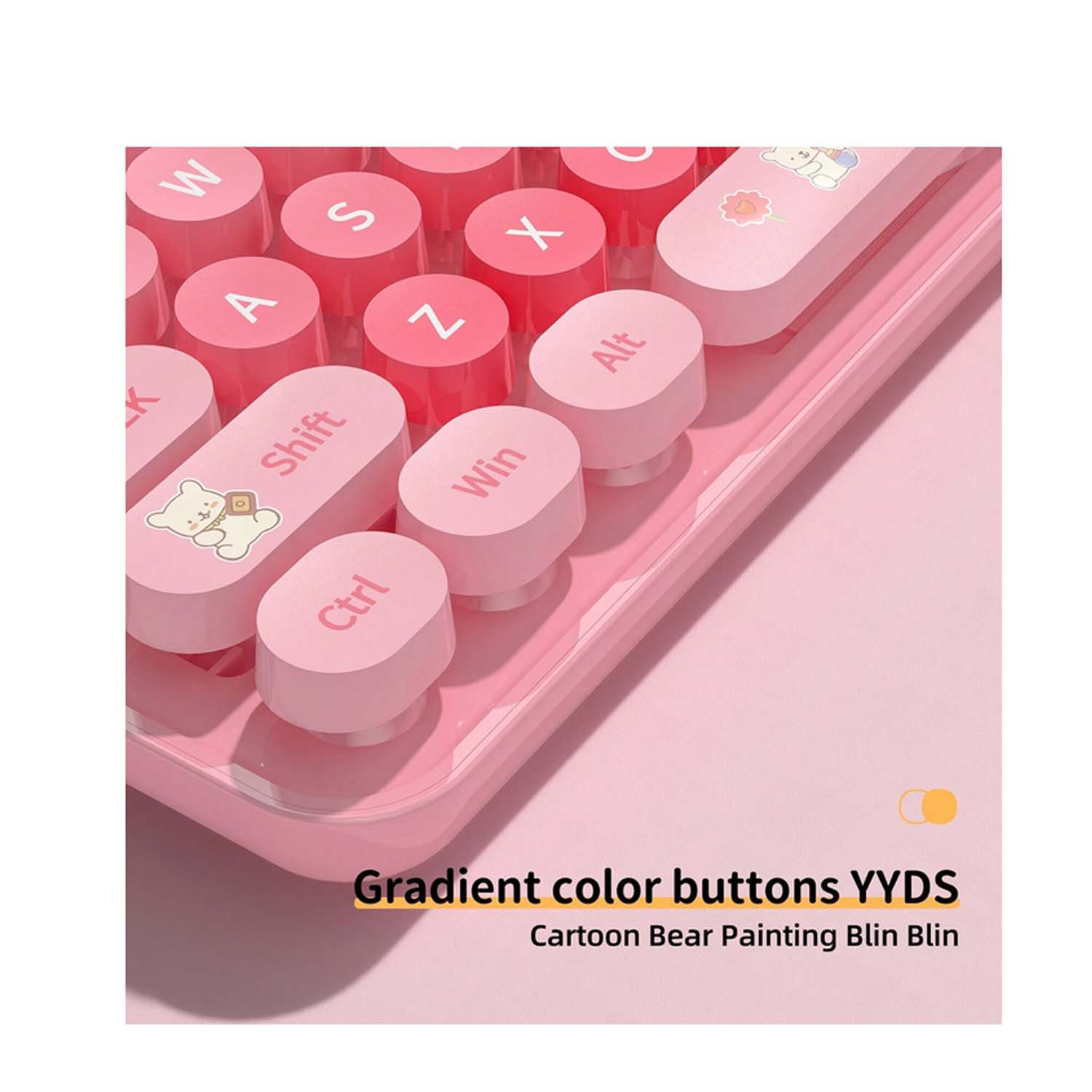 کیبورد و ماوس بی سیم مافی مدل Baby Bear