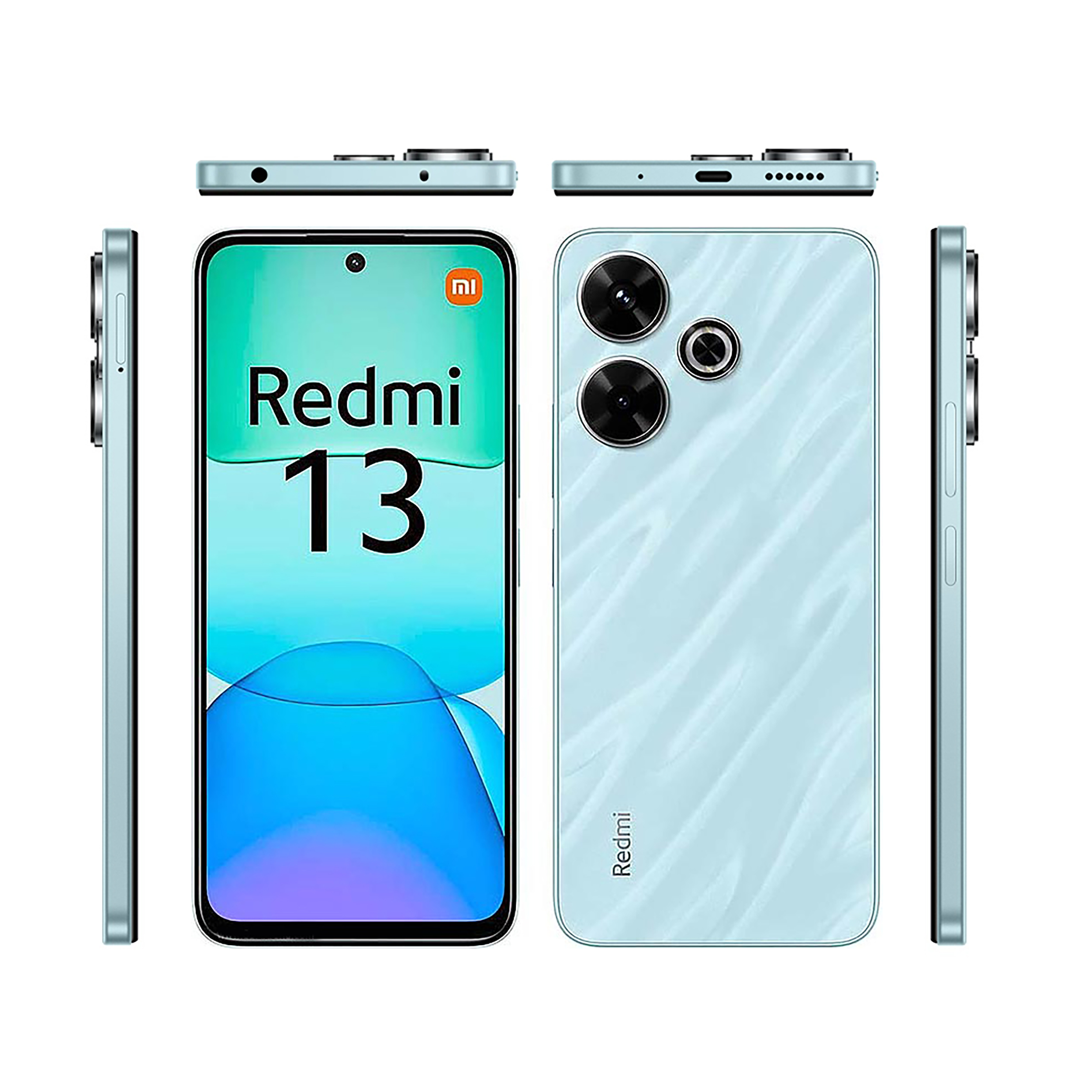 گوشی موبایل شیائومی مدل Redmi 13 دو سیم کارت ظرفیت 128 گیگابایت و رم 6 گیگابایت