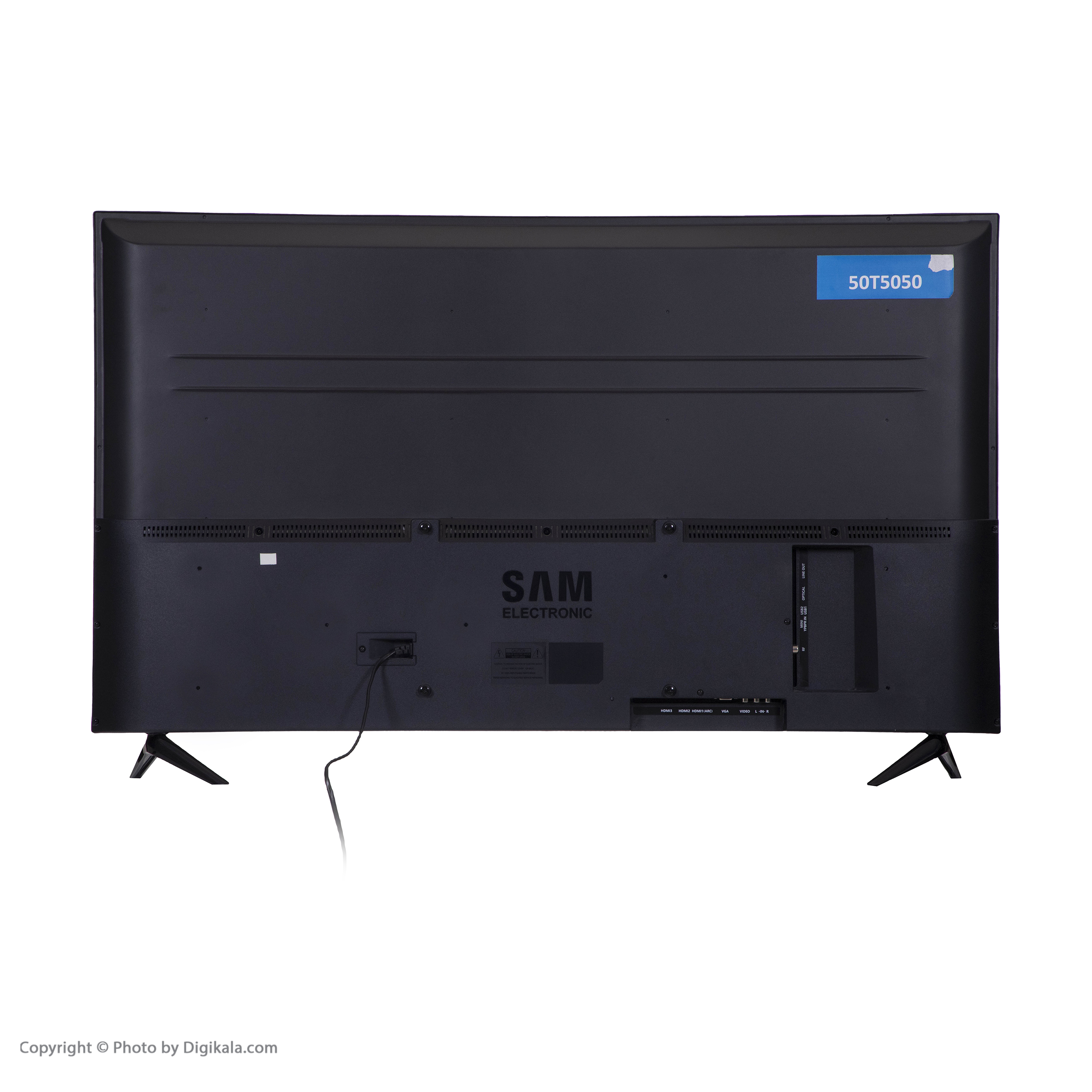 تلویزیون ال ای دی سام الکترونیک مدل UA50T5050TH سایز 50 اینچ