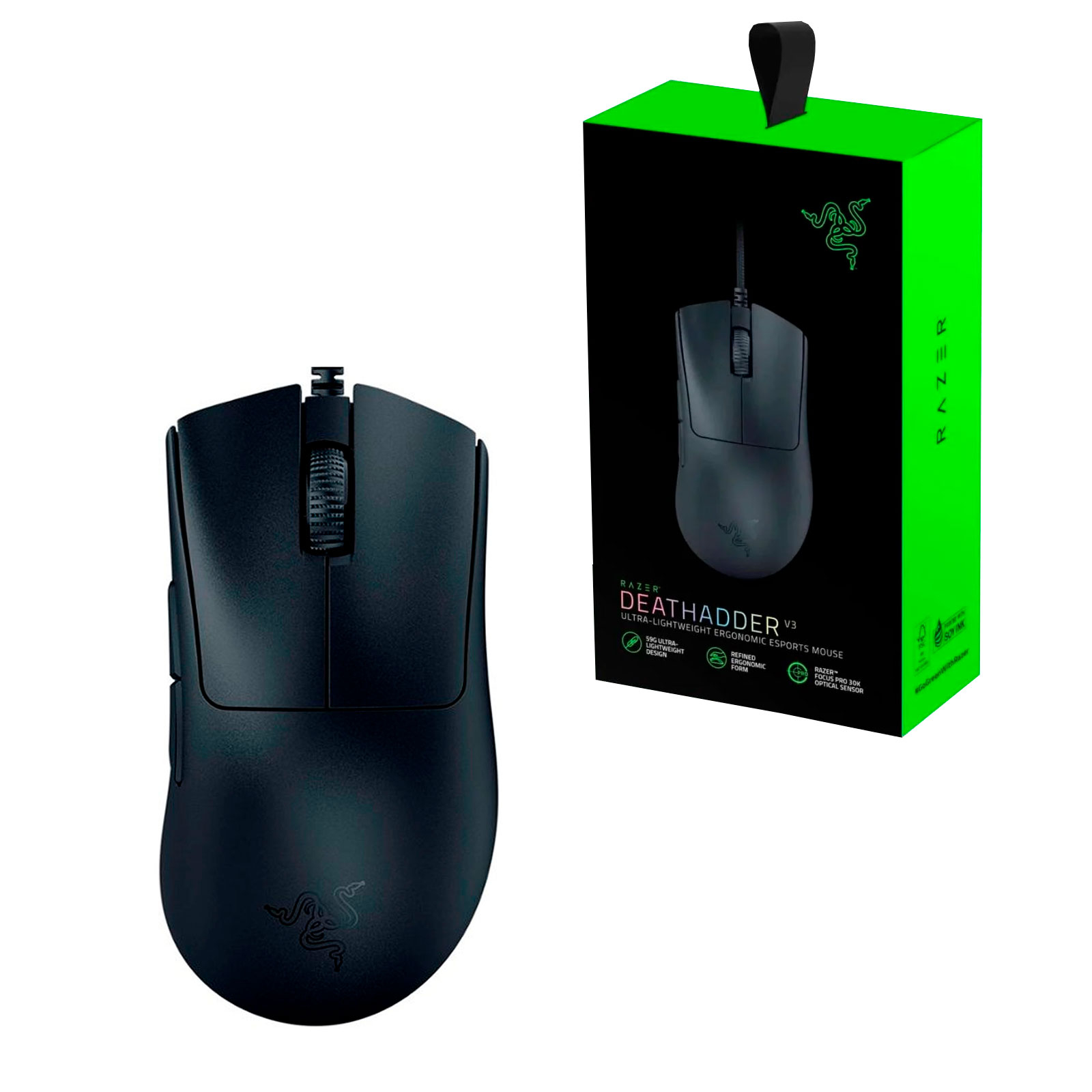 ماوس مخصوص بازی ریزر مدل DEATHADDER V3