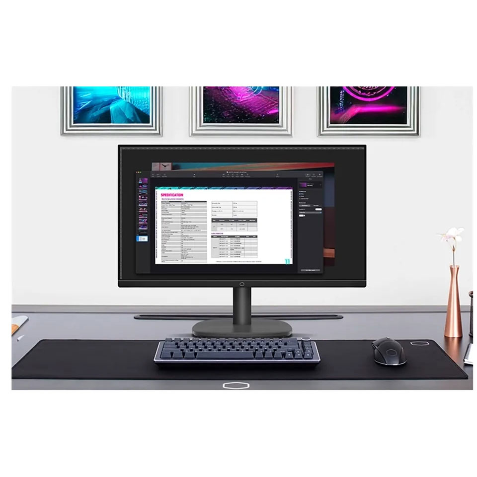 مانیتور گیمینگ 21.45 اینچ کولر مستر مدل CMI-GA22FC