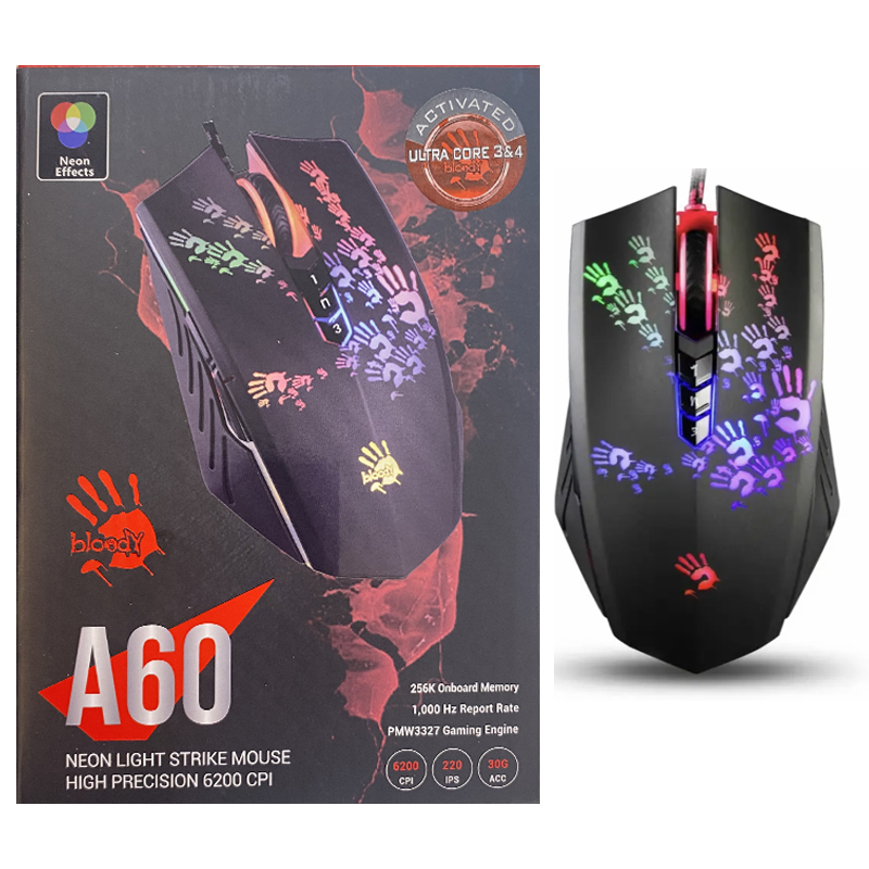 ماوس بی سیم مخصوص بازی بلادی مدل A60