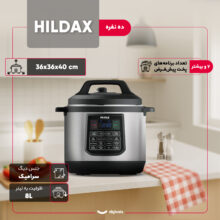 پلوپز 10 نفره هیلداکس مدل HD-6035PC