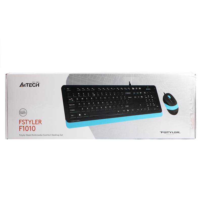 کیبورد و ماوس ای فورتک مدل FSTYLER F1010
