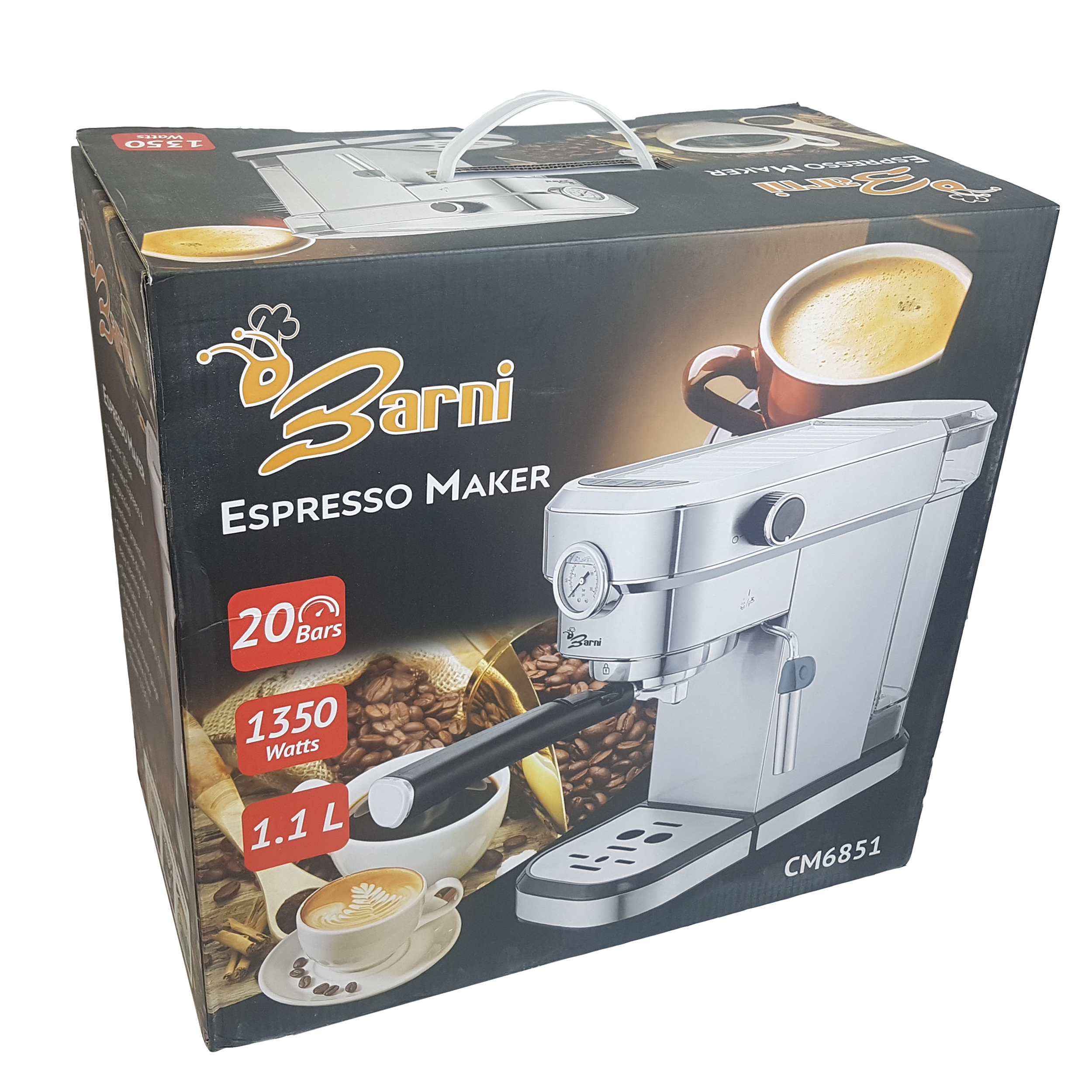 اسپرسوساز بارنی مدل CM6851TC