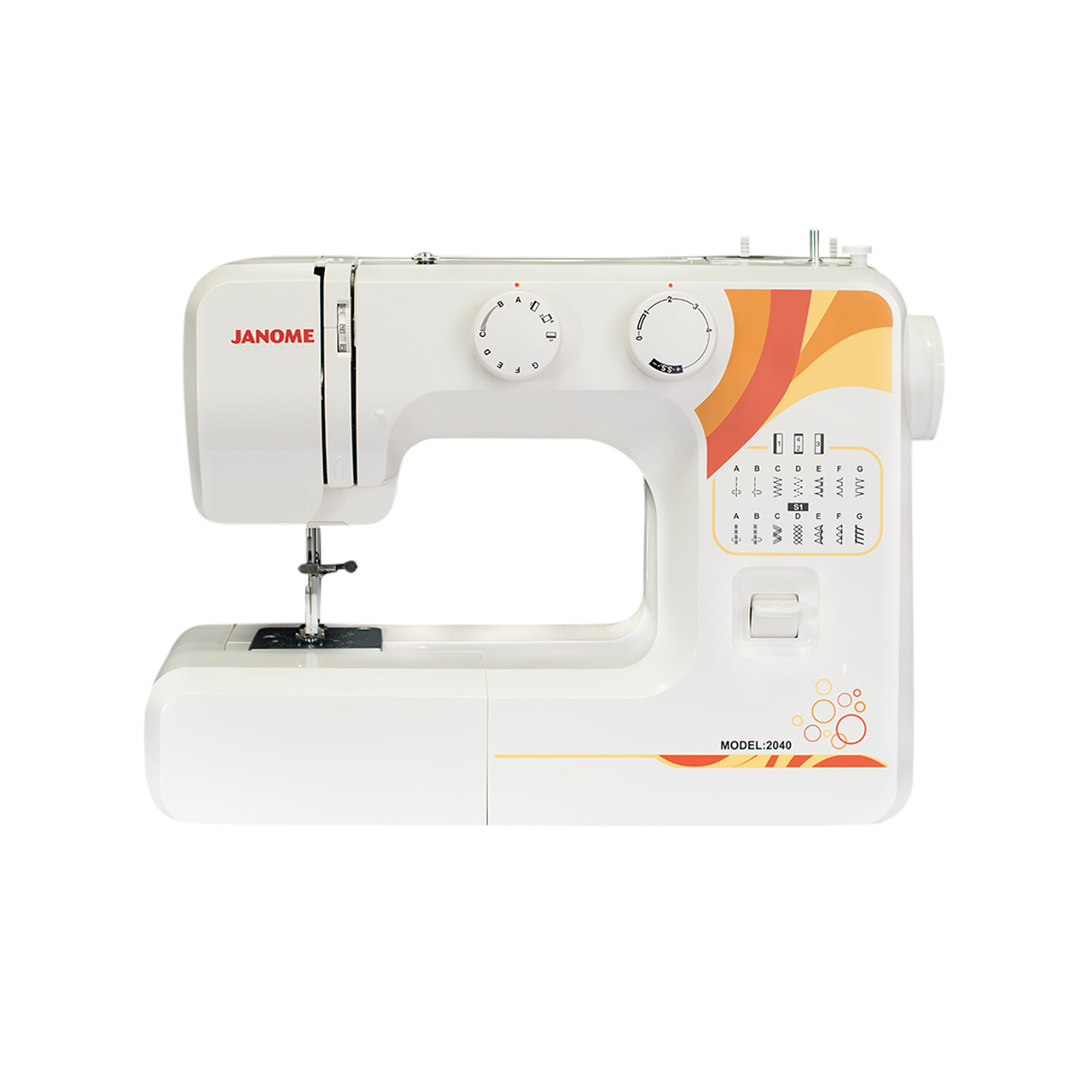 چرخ خیاطی ژانومه مدل 2040 چرخ خیاطی ژانومه مدل 2040