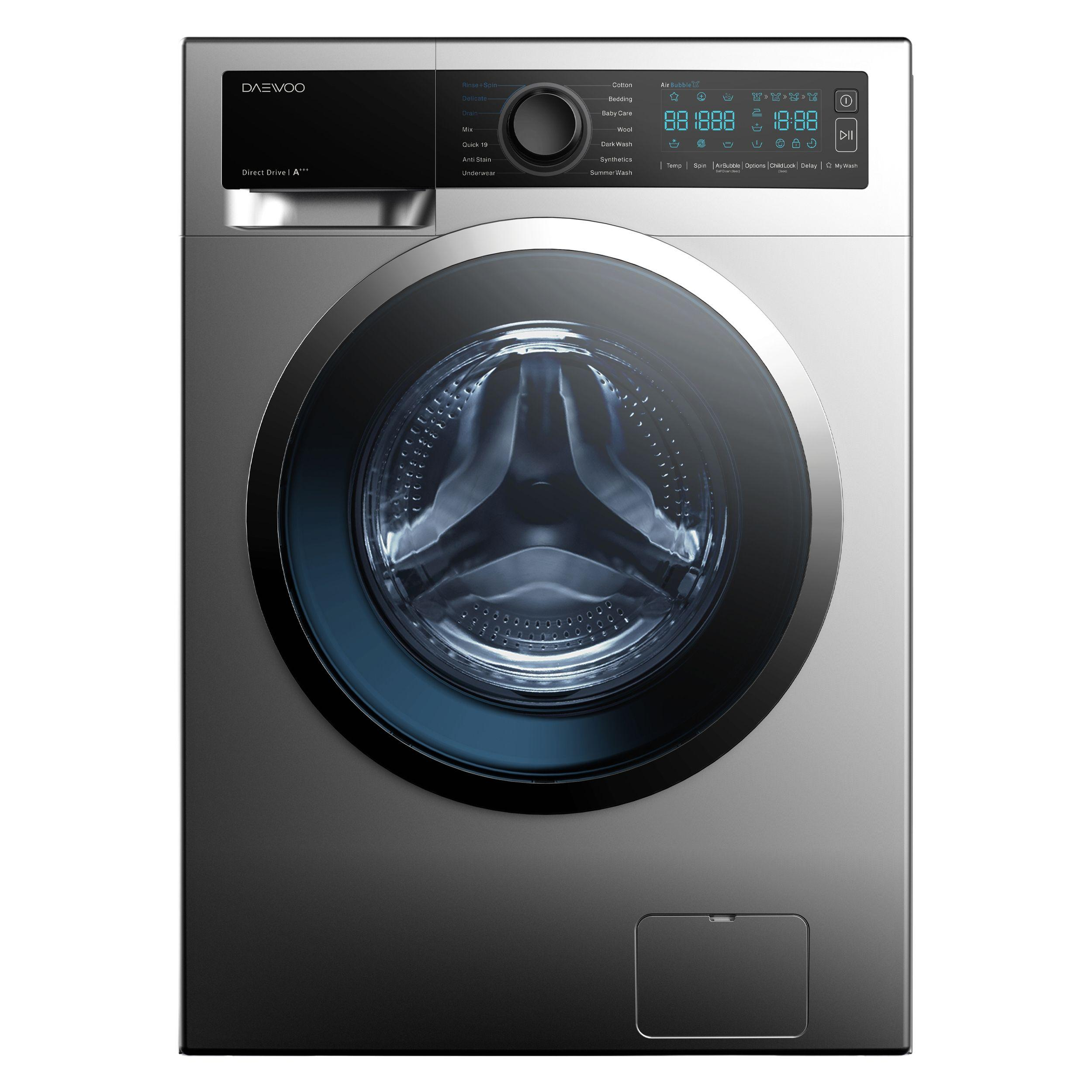 ماشین لباسشویی اتوماتیک دوو مدل DWK-ZL860SB ظرفیت 8 کیلوگرم