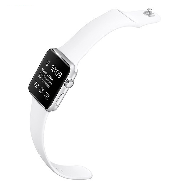 ساعت هوشمند اپل واچ مدل 38mm Silver Aluminum Case with Sport Band