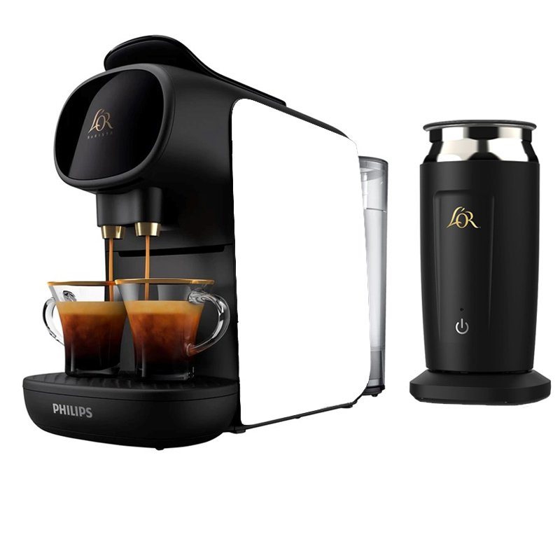 اسپرسو ساز ۸۰۰ میلی‌لیتر فیلیپس مدل Barista Sublime به همراه کف شیرساز لور