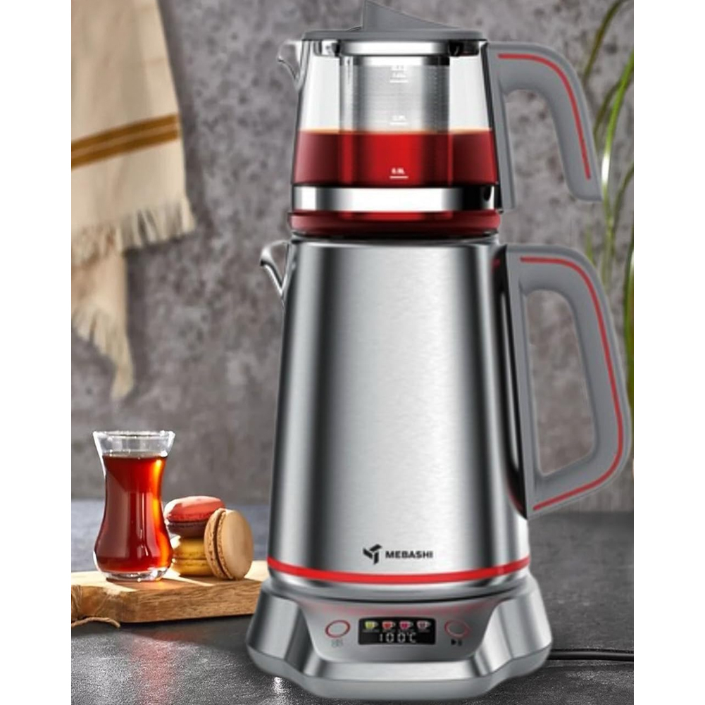 چای ساز روی هم مباشی مدل ME-TM302S