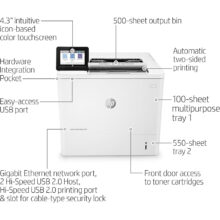 پرینتر لیزری اچ‌پی مدل LaserJet Enterprise M611dn