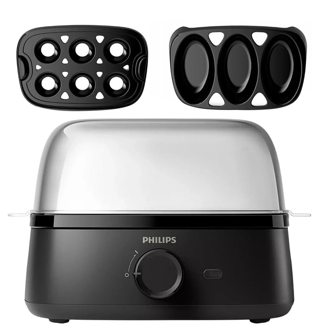 تخممرغ پز فیلیپس مدل HD9137 با ظرفیت شش عدد تخممرغ