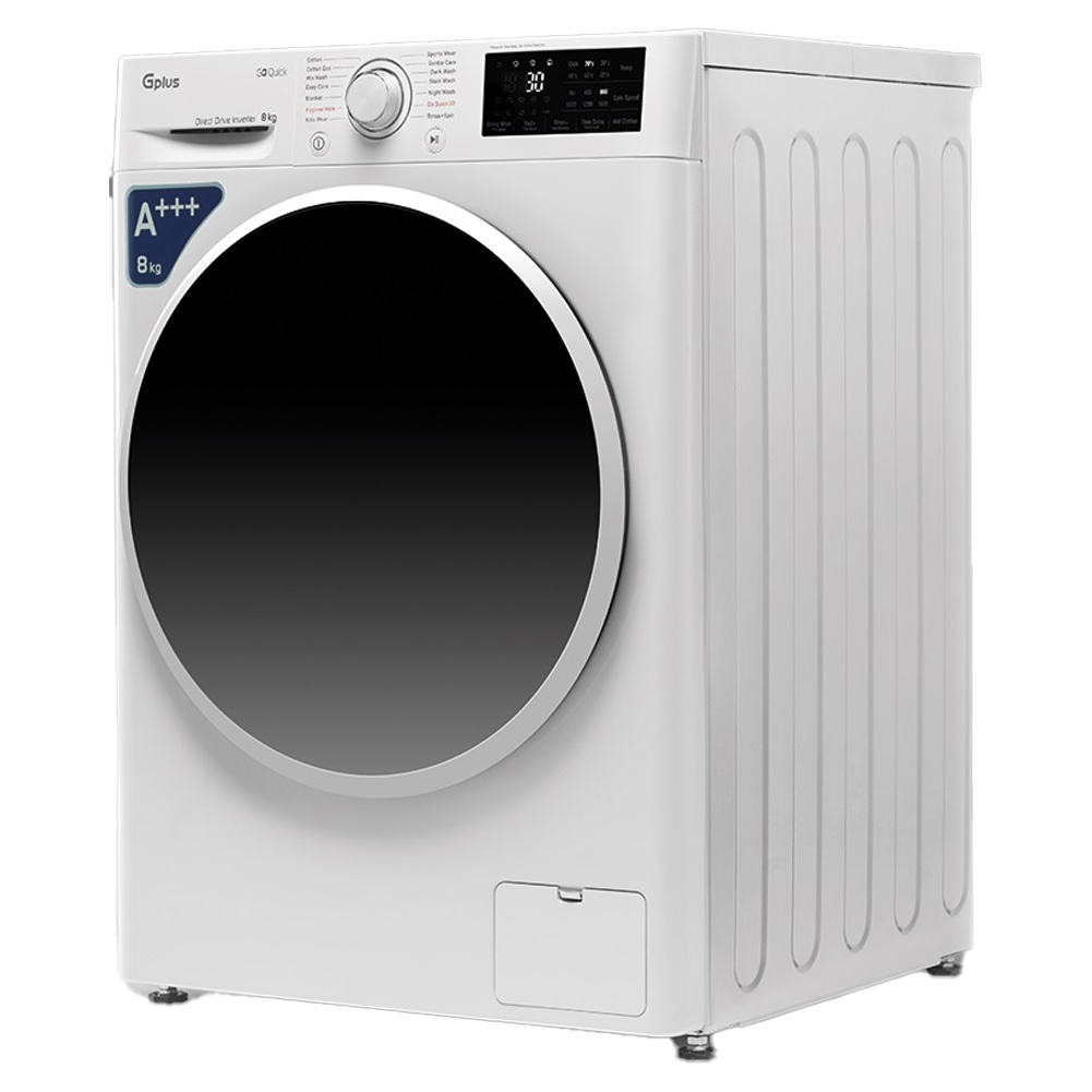 ماشین لباسشویی 8 کیلوگرم اتوماتیک جی پلاس مدل GWM-R87S.MG