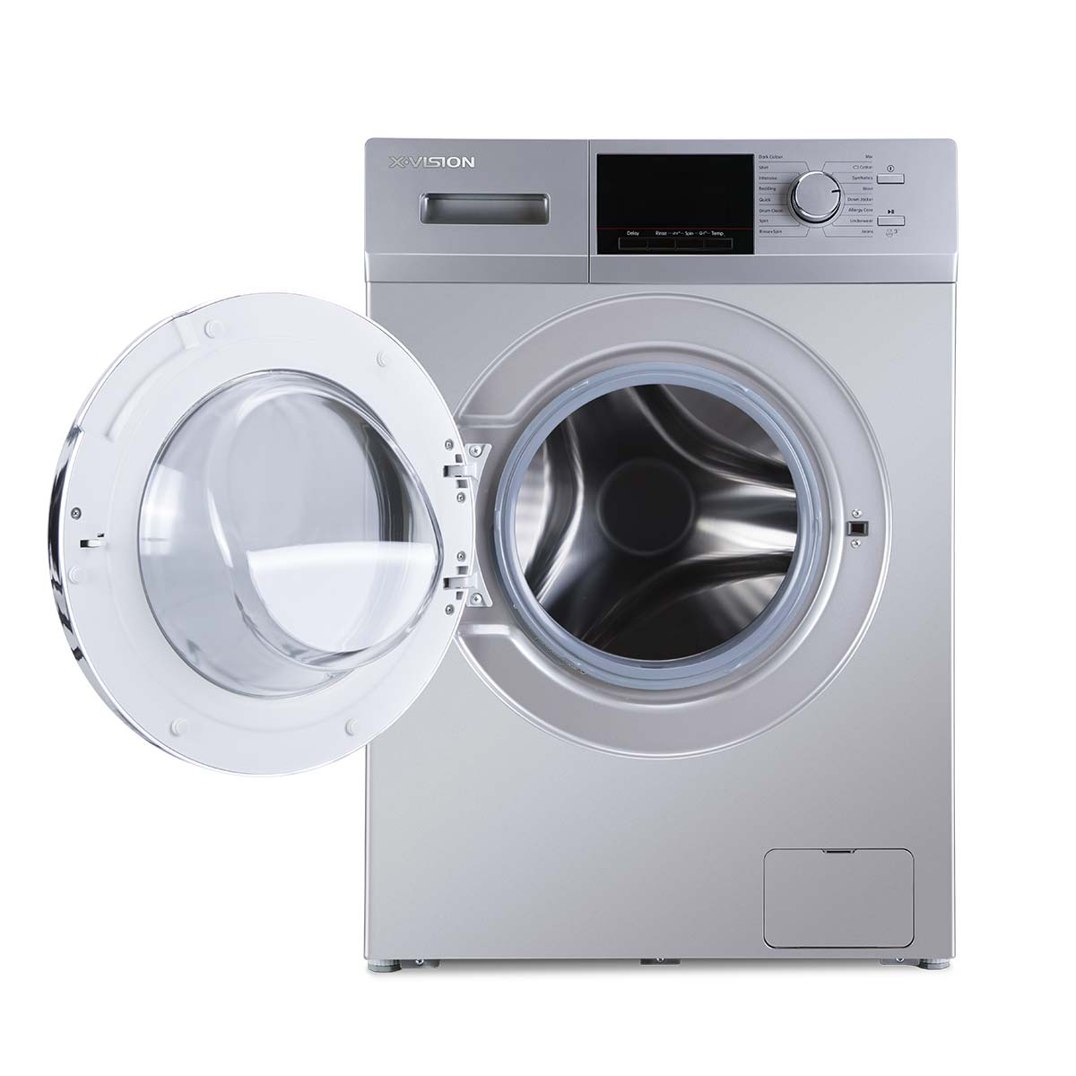 ماشین لباسشویی ایکس ویژن مدل TM94-AWBL/ASBL ظرفیت 9 کیلوگرم