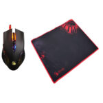 ماوس مخصوص بازی ای فورتک مدل q5081 s به همراه ماوس پد
