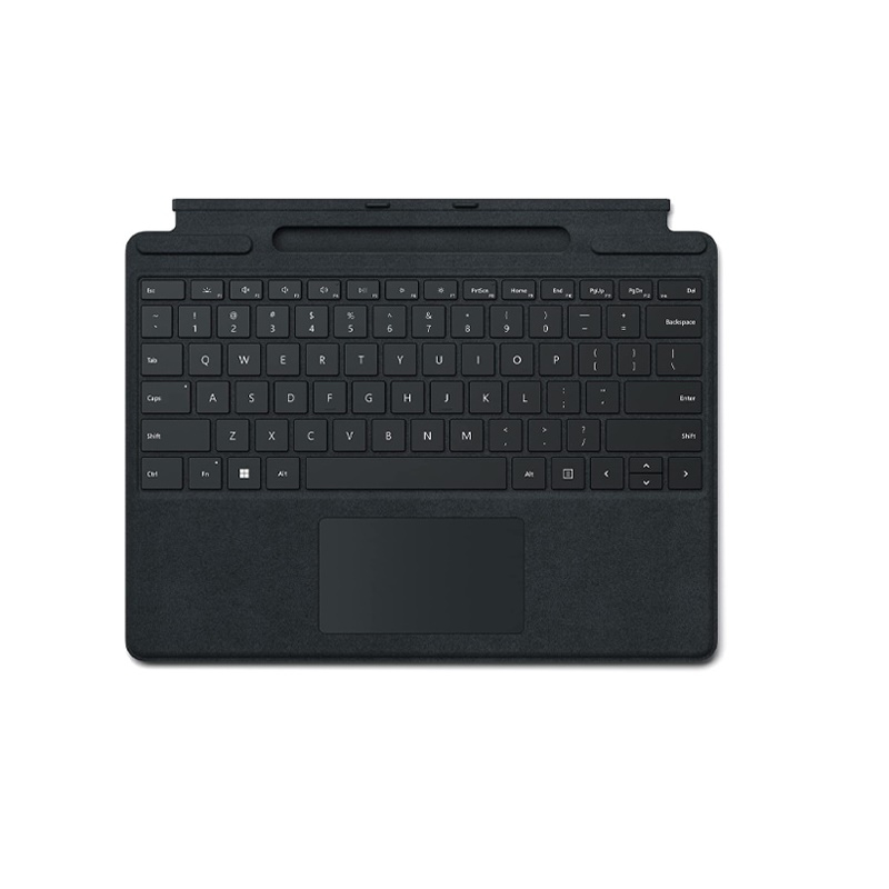 تبلت مایکروسافت مدل Surface Pro 9-i7 1255U ظرفیت 512 گیگابایت و رم 16 گیگابایت به همراه کیبورد Signature Black و قلم Slim Pen 2