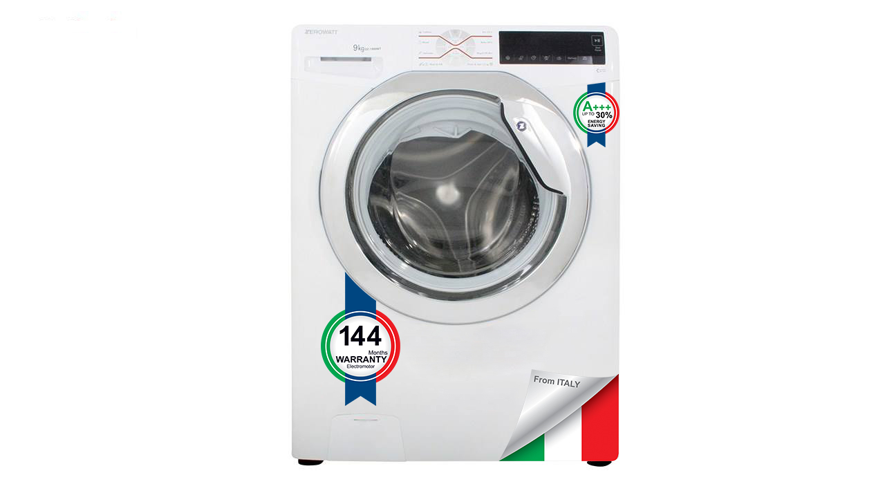 ماشین لباسشویی زیرووات مدل OZ1590 ظرفیت 9 کیلوگرم