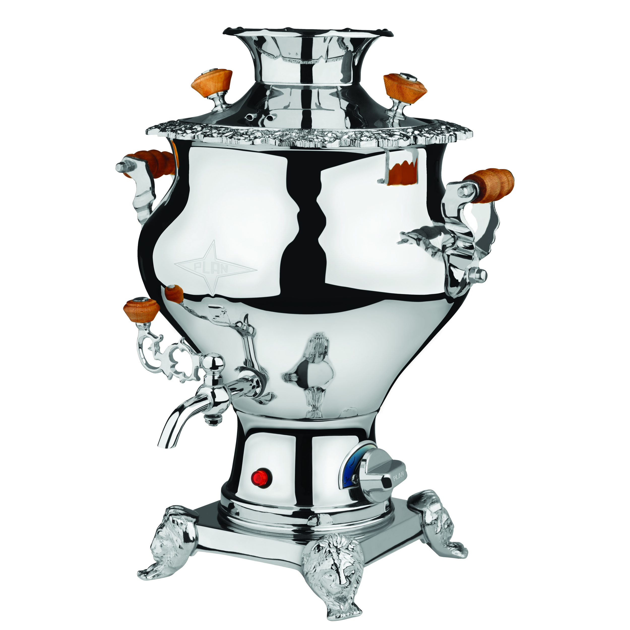 سماور برقی پلان طرح خمره ای مدل 6111 ظرفیت 4.5 لیتر