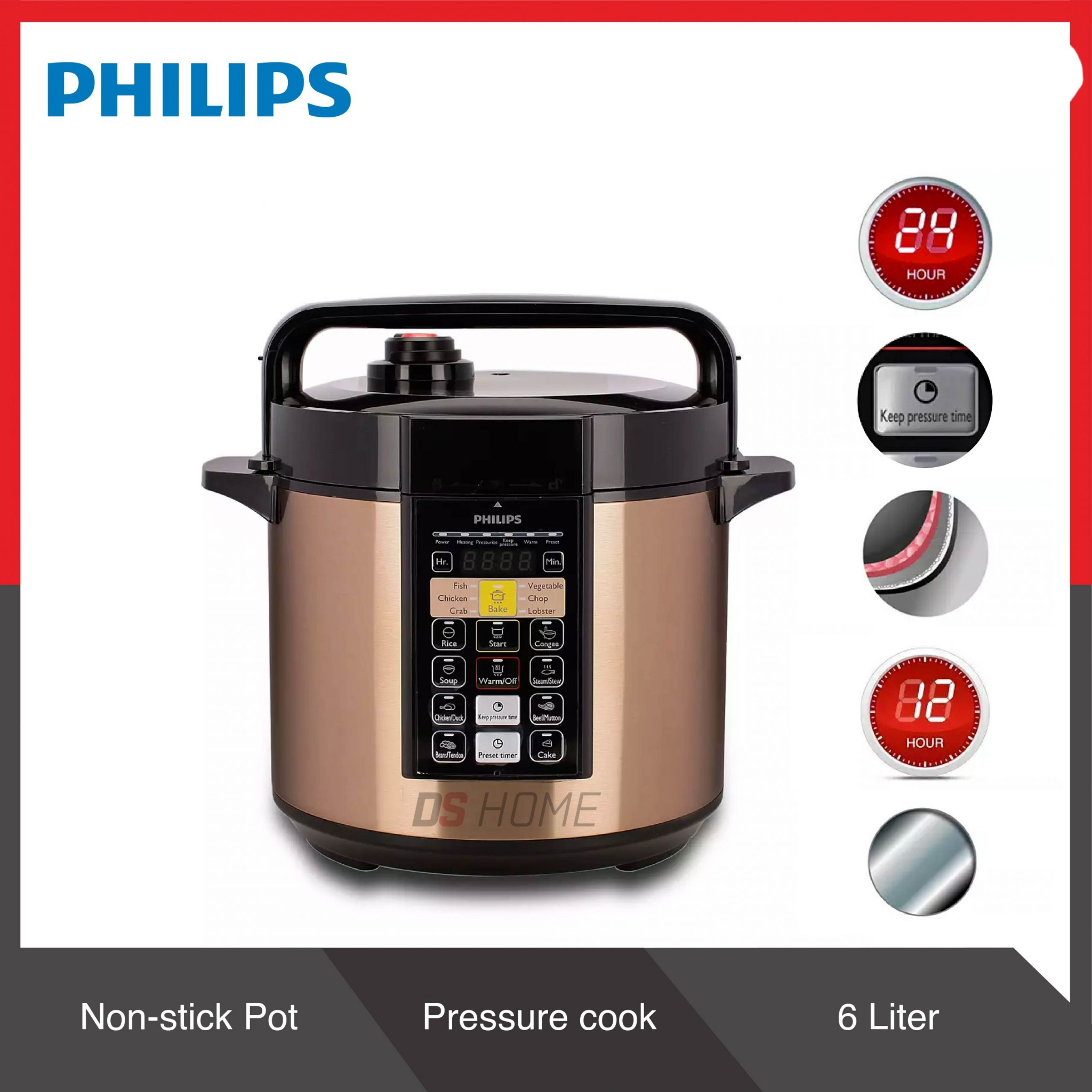 زودپز برقی فیلیپس مدل HD_2139