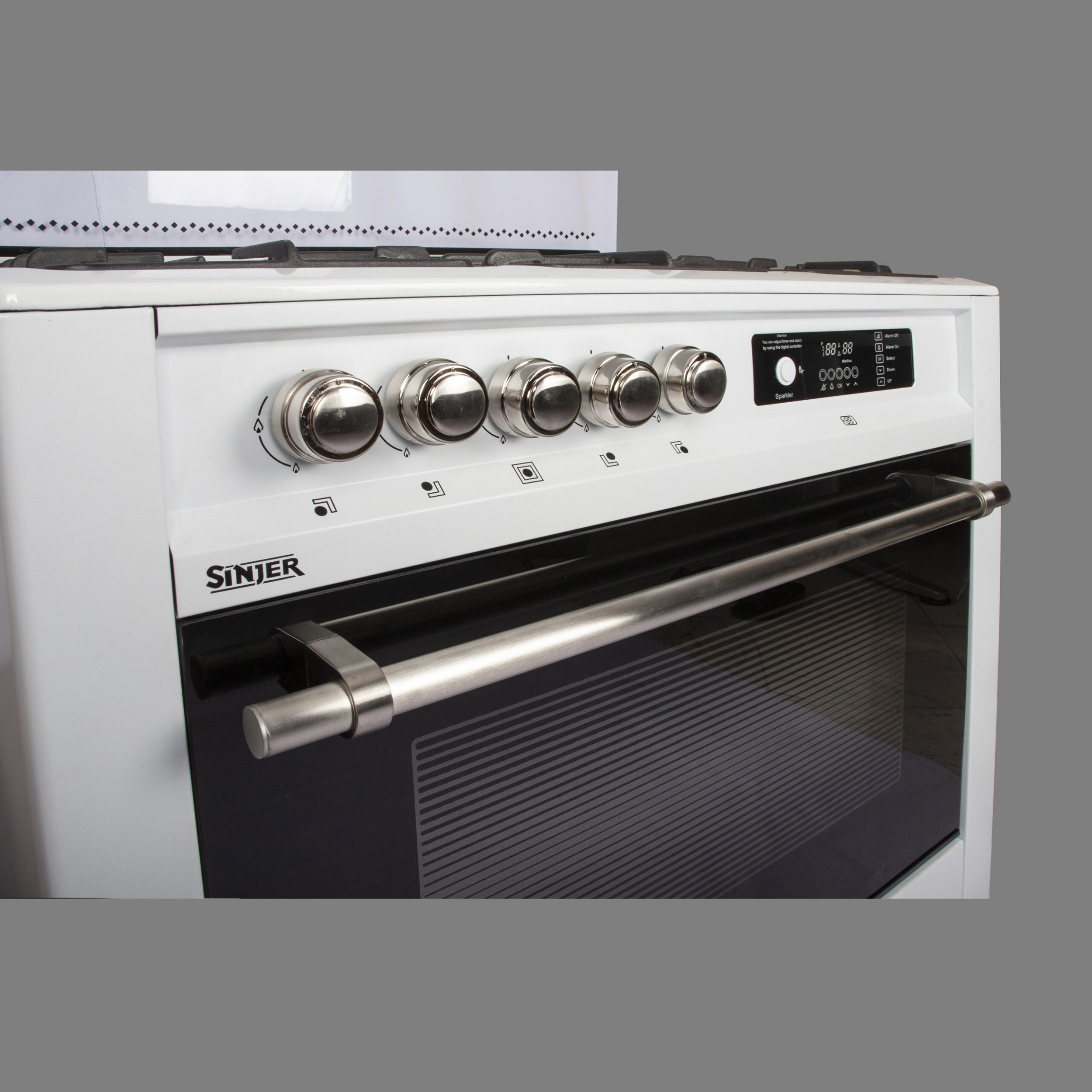 اجاق گاز سینجر مدل طرح فر SGS522