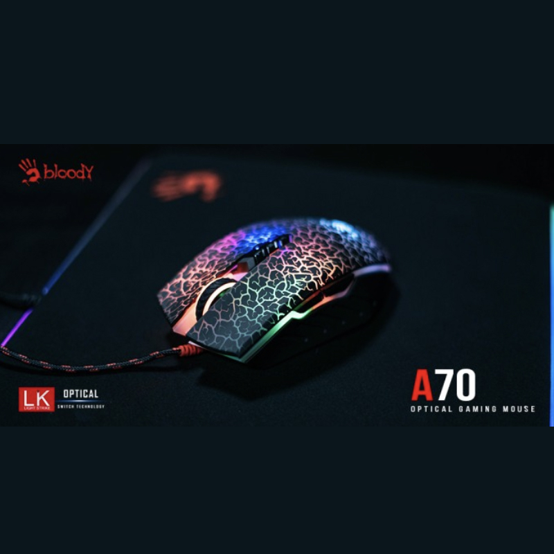 ماوس گیمینگ بلادی مدل A7O_RGB_ACTIVATED