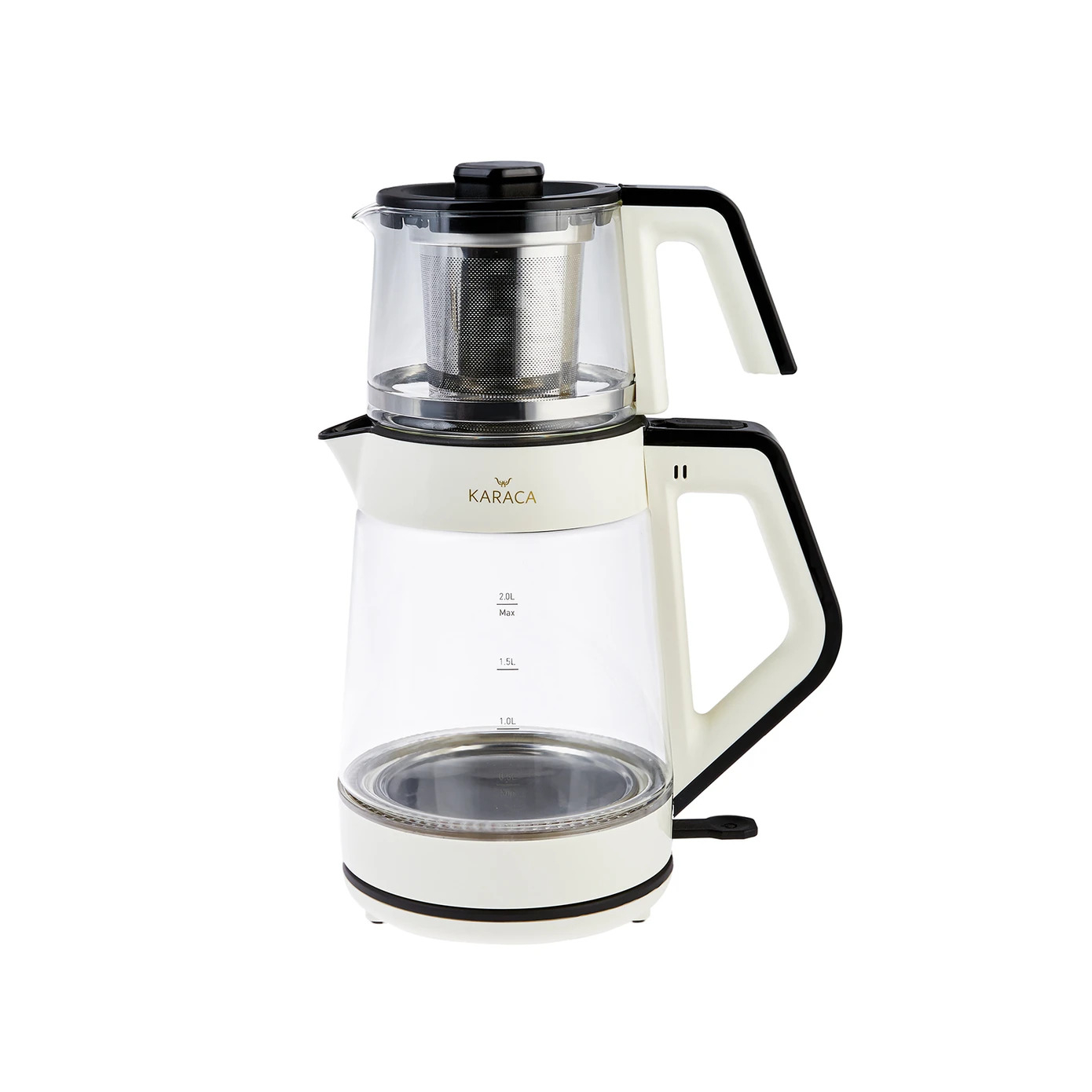 چای ساز روی هم کاراجا مدل  Cam Led