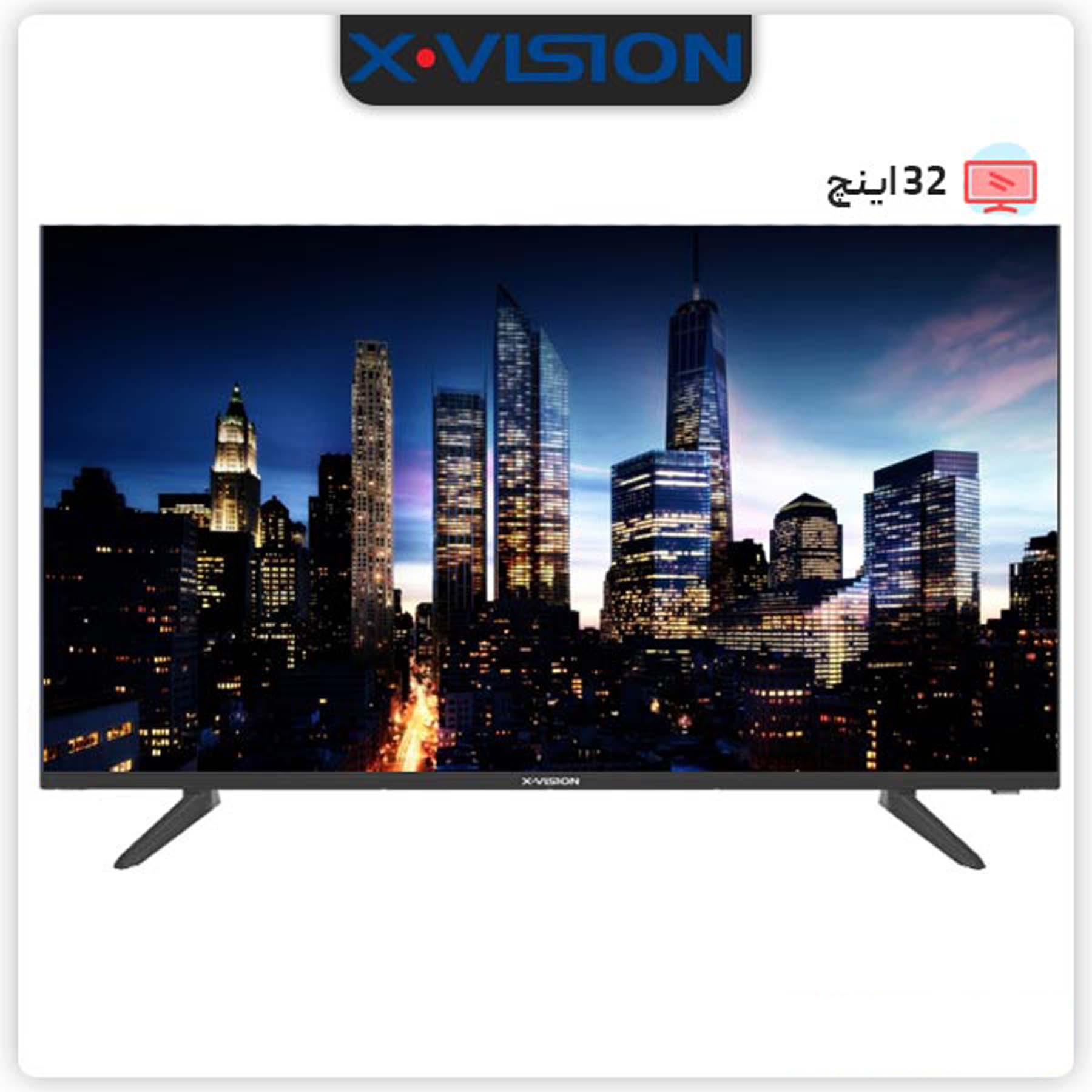 تلویزیون ال ای دی ایکس ویژن مدل 32XS510 سایز 32 اینچ
