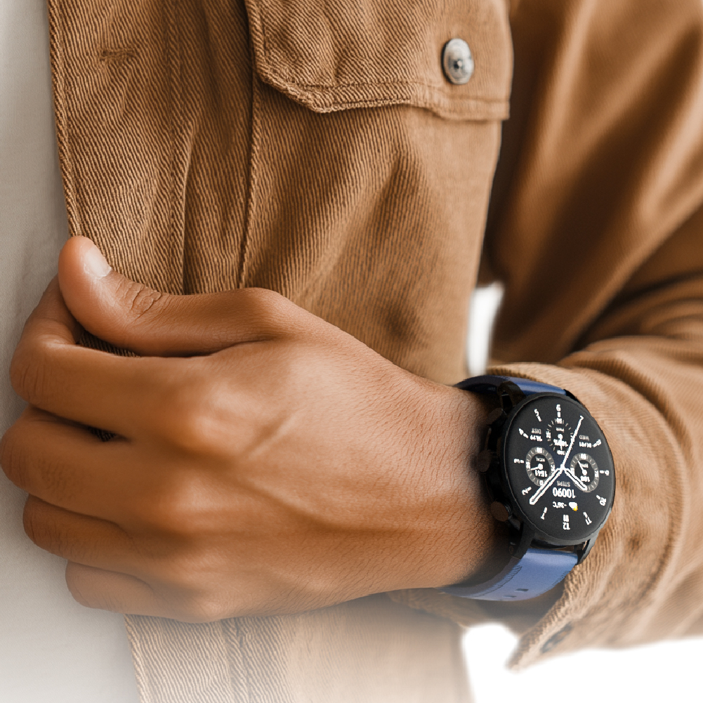 ساعت هوشمند 46 میلی متری گلوریمی مدل Loop با بند سیلیکونی