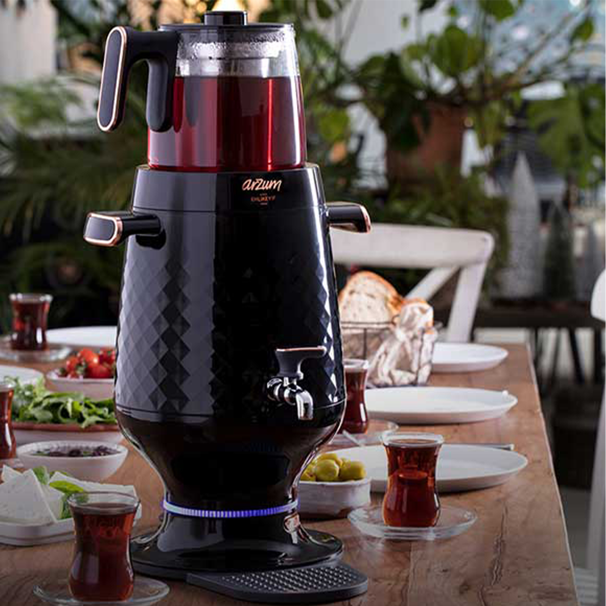 سماور برقی آرزوم مدل Ehlikeyf ظرفیت 3.5 لیتر