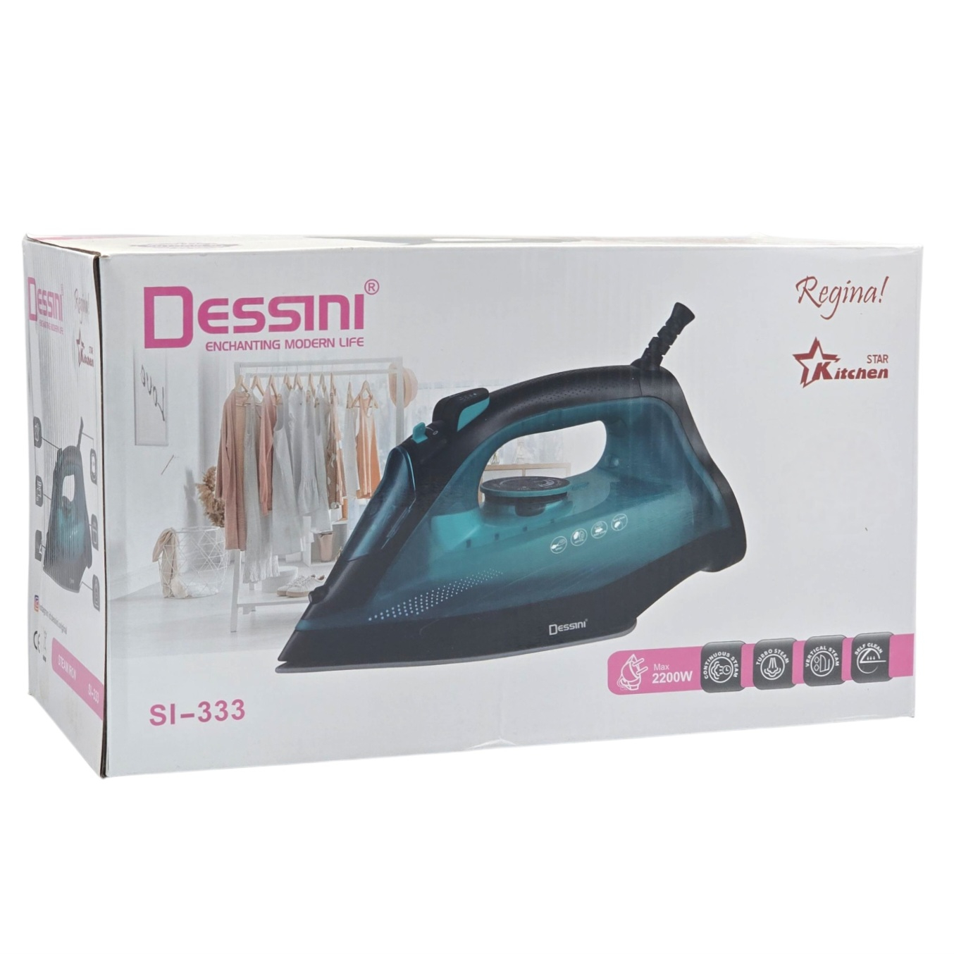 اتو بخار 2200 وات دسینی مدل SI-333